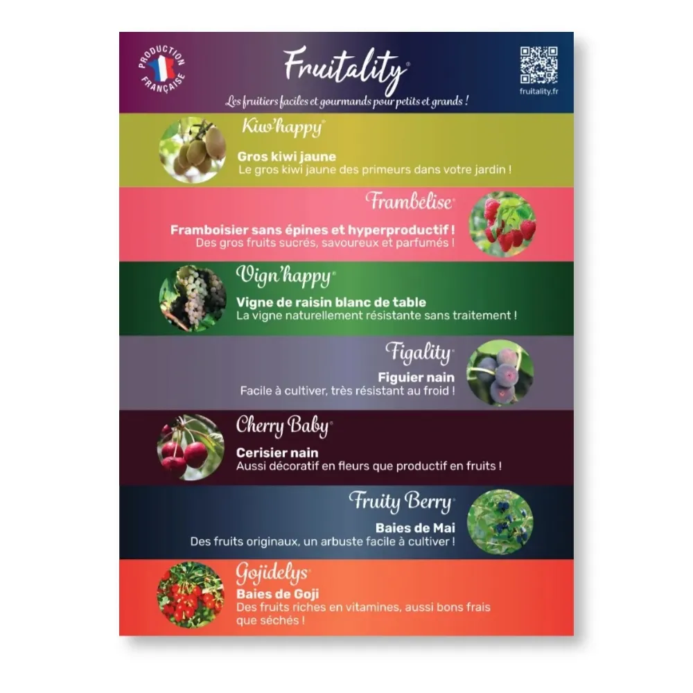 [PLVAKIFRUI60x80] Panneau akilux FRUITALITY® 60x80cm