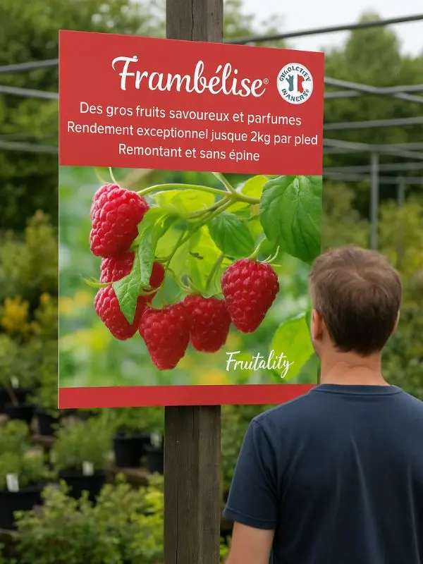 [PLVAKIFRAM60X80] Panneau akilux Frambelise® 60x80cm