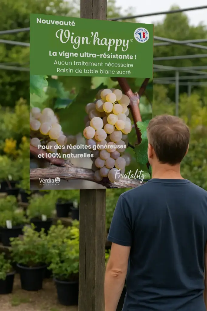 [PLVAKIVIGN60X80] Panneau akilux Vignhappy® 60x80cm