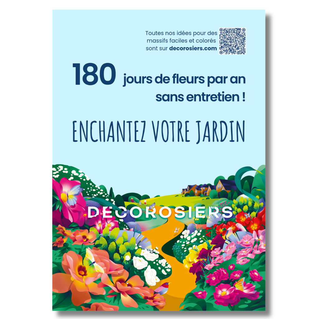 Affiche A4 PVC "Enchantez votre jardin"